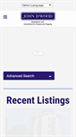 Mobile Screenshot of johndwood.com